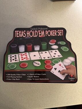 Cardinal Texas Hold'em Poker Set - Green